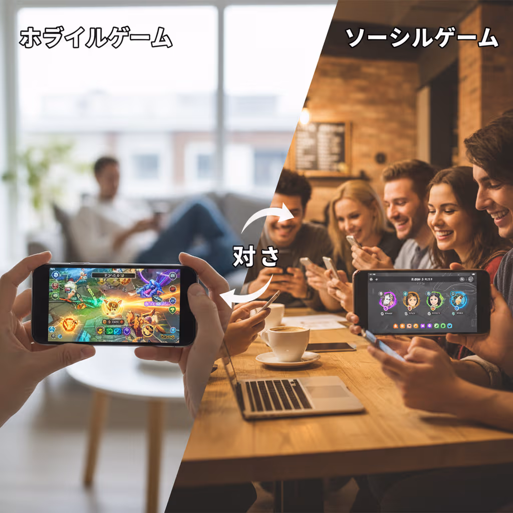 モバイルゲームとソーシャルゲームの違いとは？AEO視点から徹底解説！